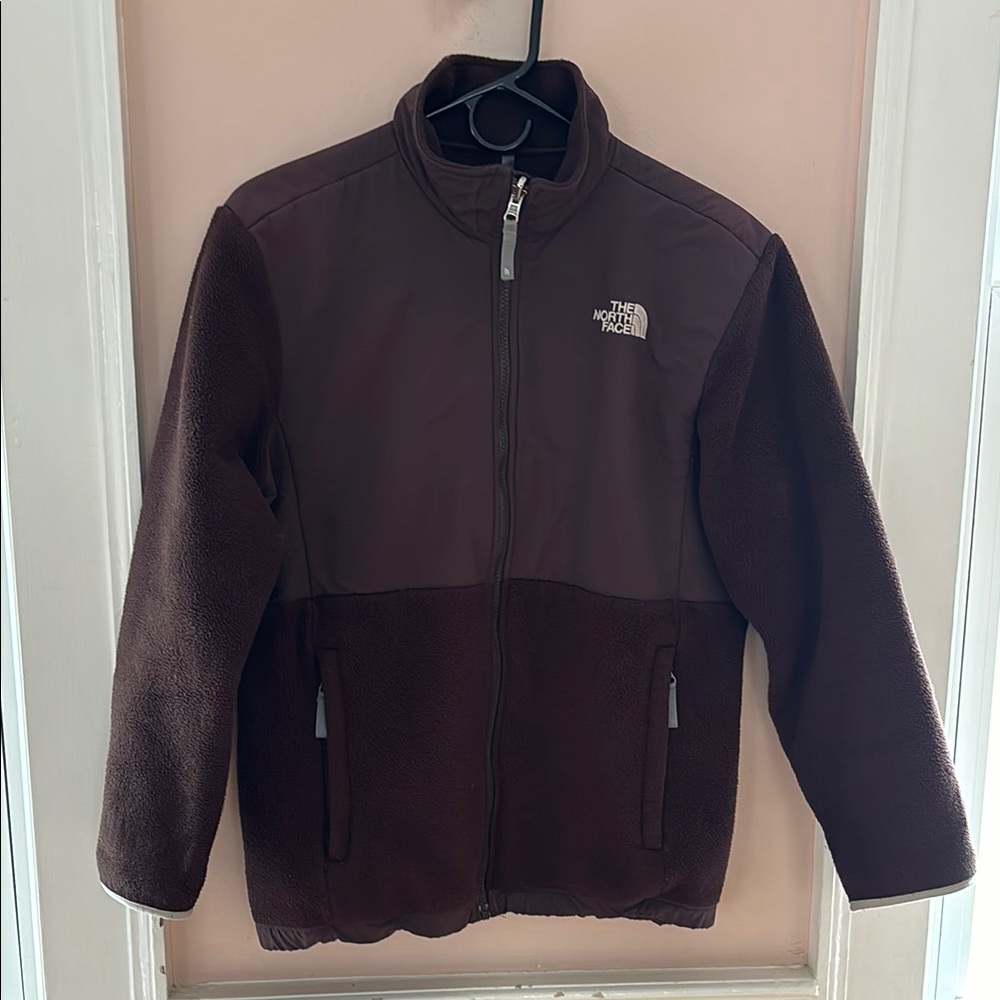 The North Face Fleece Denali Chocolate Brown, XL Girl